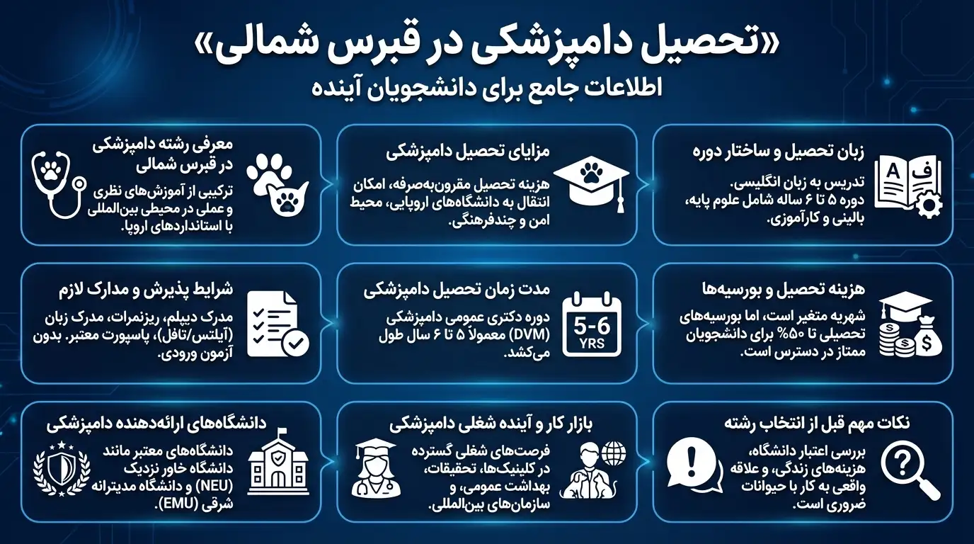 رشته دامپزشکی در قبرس
