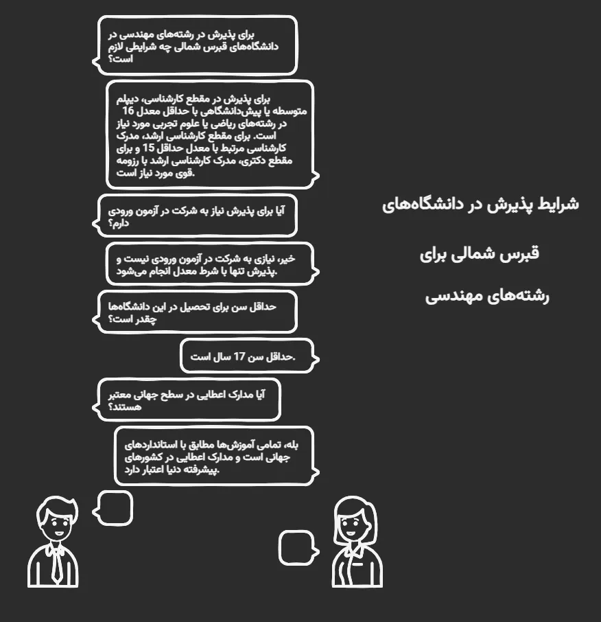 تحصیل در رشته مهندسی قبرس 