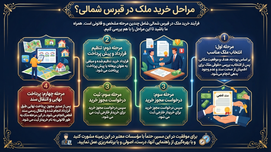 مراحل خرید ملک در قبرس شمالی