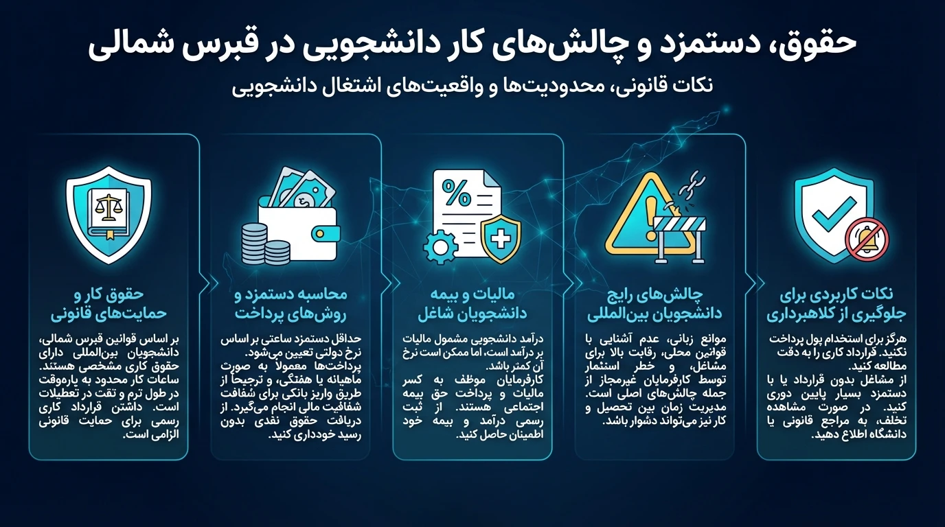 حقوق و دستمزد کار دانشجویی در قبرس شمالی